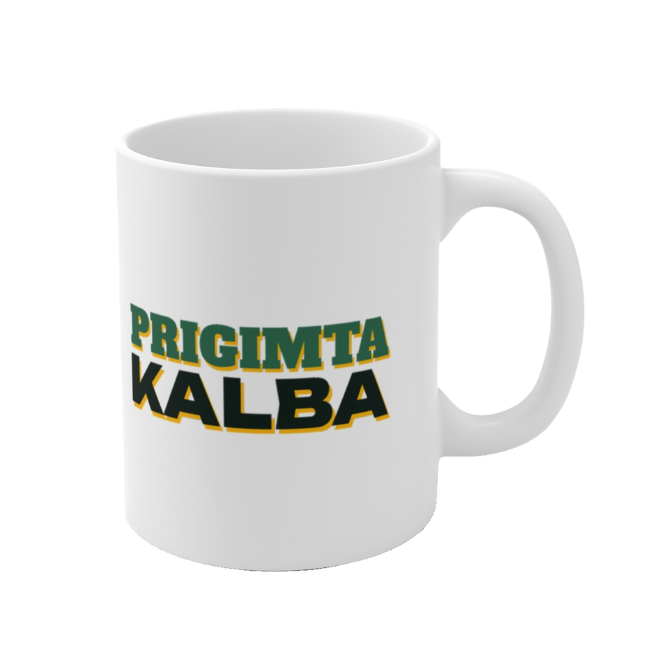 Puodelis „Prigimta kalba“ – vaizdas 1