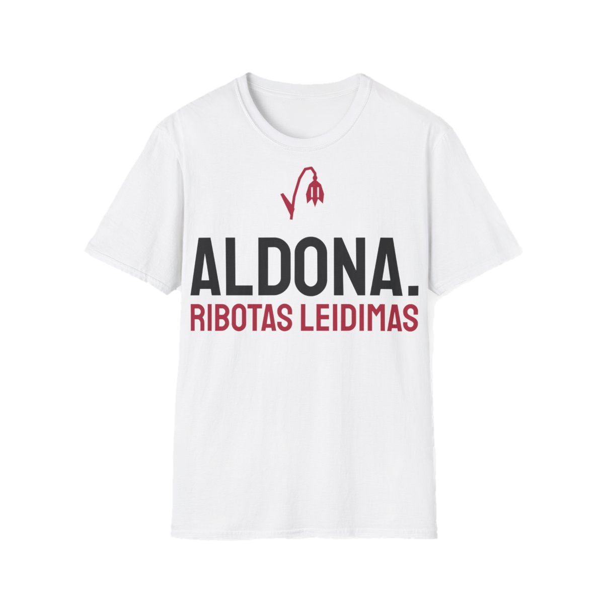 Marškinėliai „Aldona. Ribotas leidimas“ – balta