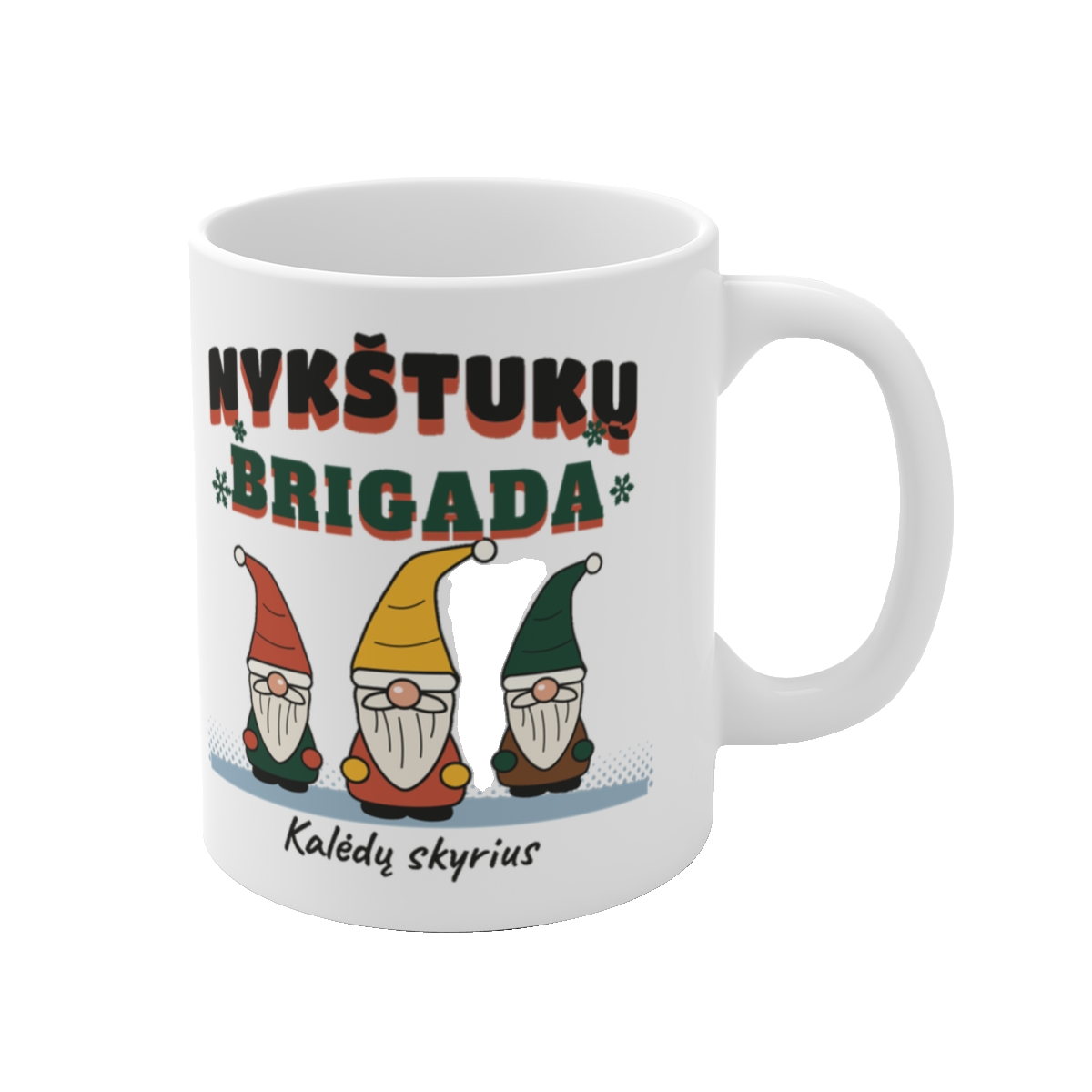 Puodelis „Nykštukų brigada“ – vaizdas 1