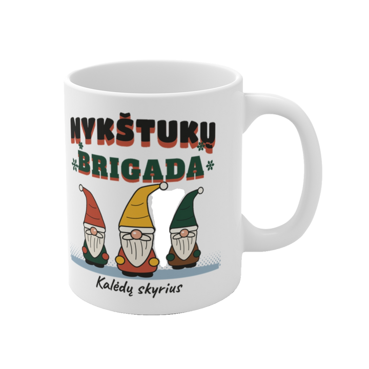 Puodelis „Nykštukų brigada“ – vaizdas 1