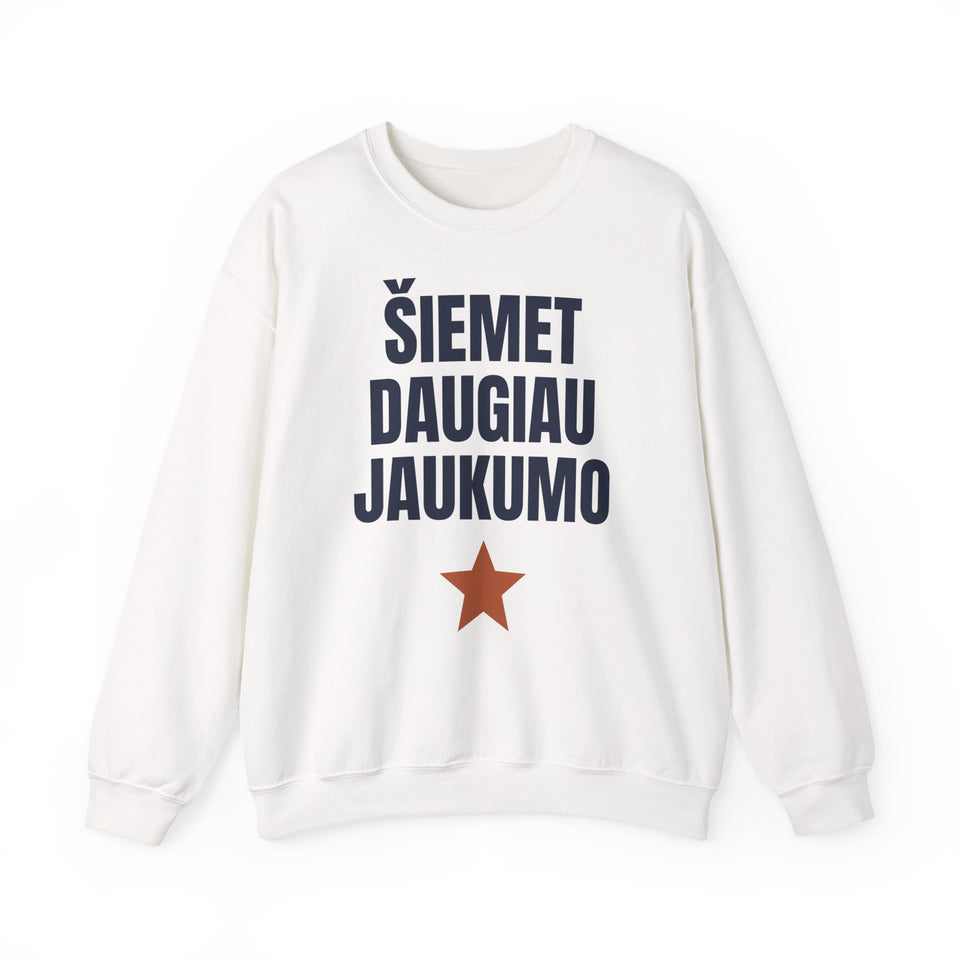 Šiemet daugiau jaukumo — Džemperis, spaudos vaizdas