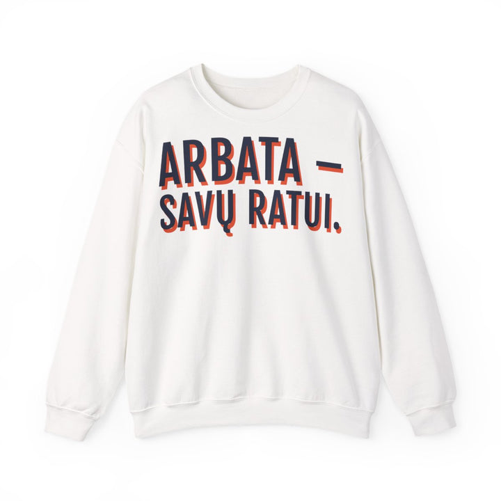 Arbata – savų ratui.