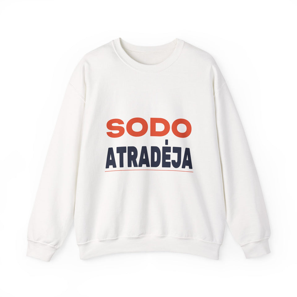 Sodo atradėja.