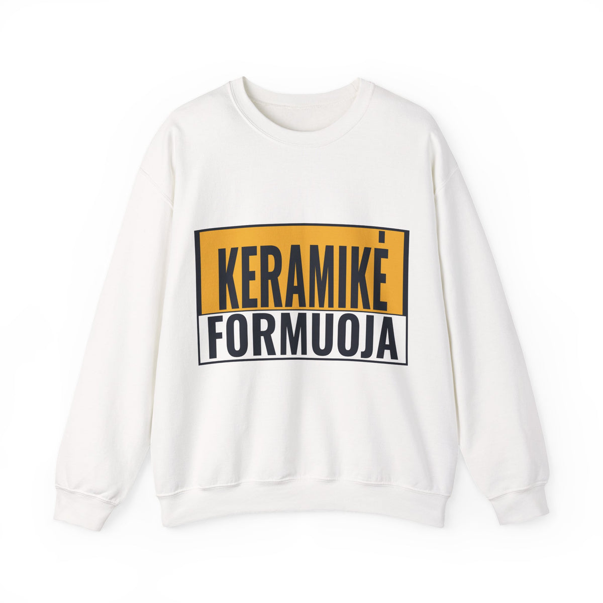 Keramikė formuoja.