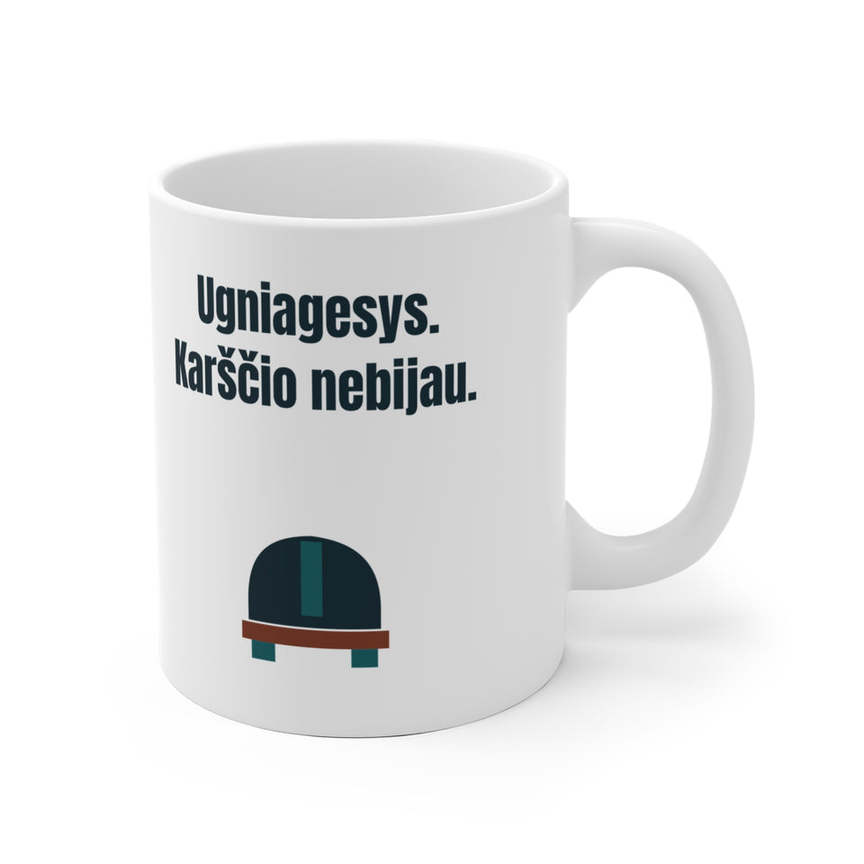 Ugniagesys. Karščio nebijau.