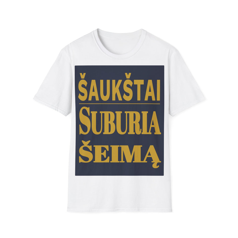 Šaukštai suburia šeimą.