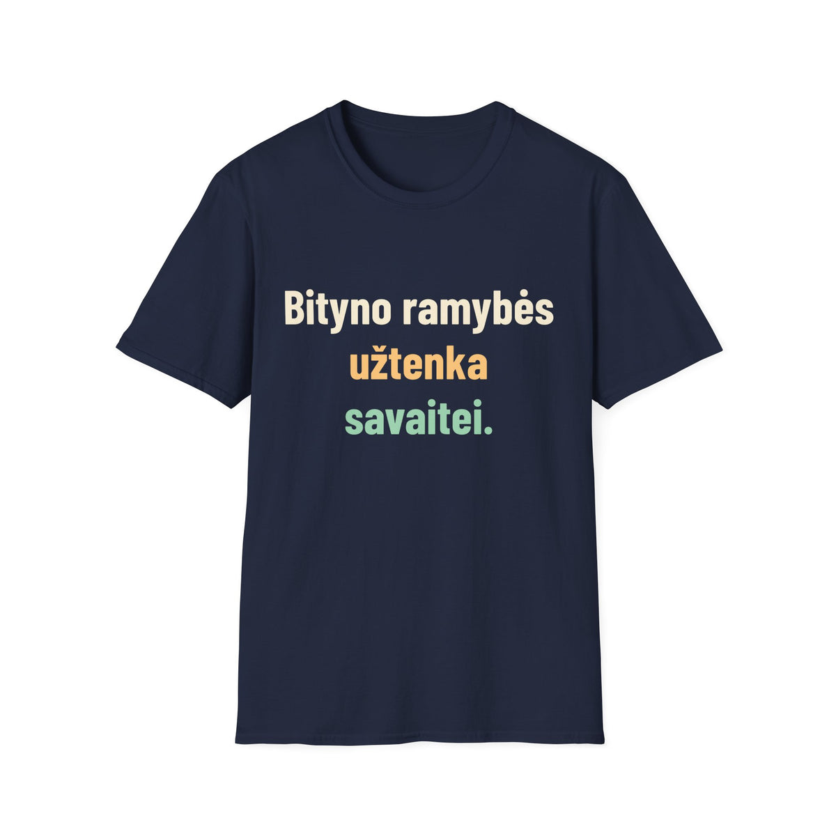 Bityno ramybės užtenka savaitei.