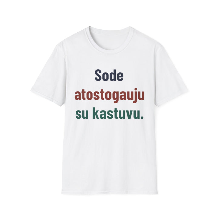 Sode atostogauju su kastuvu.