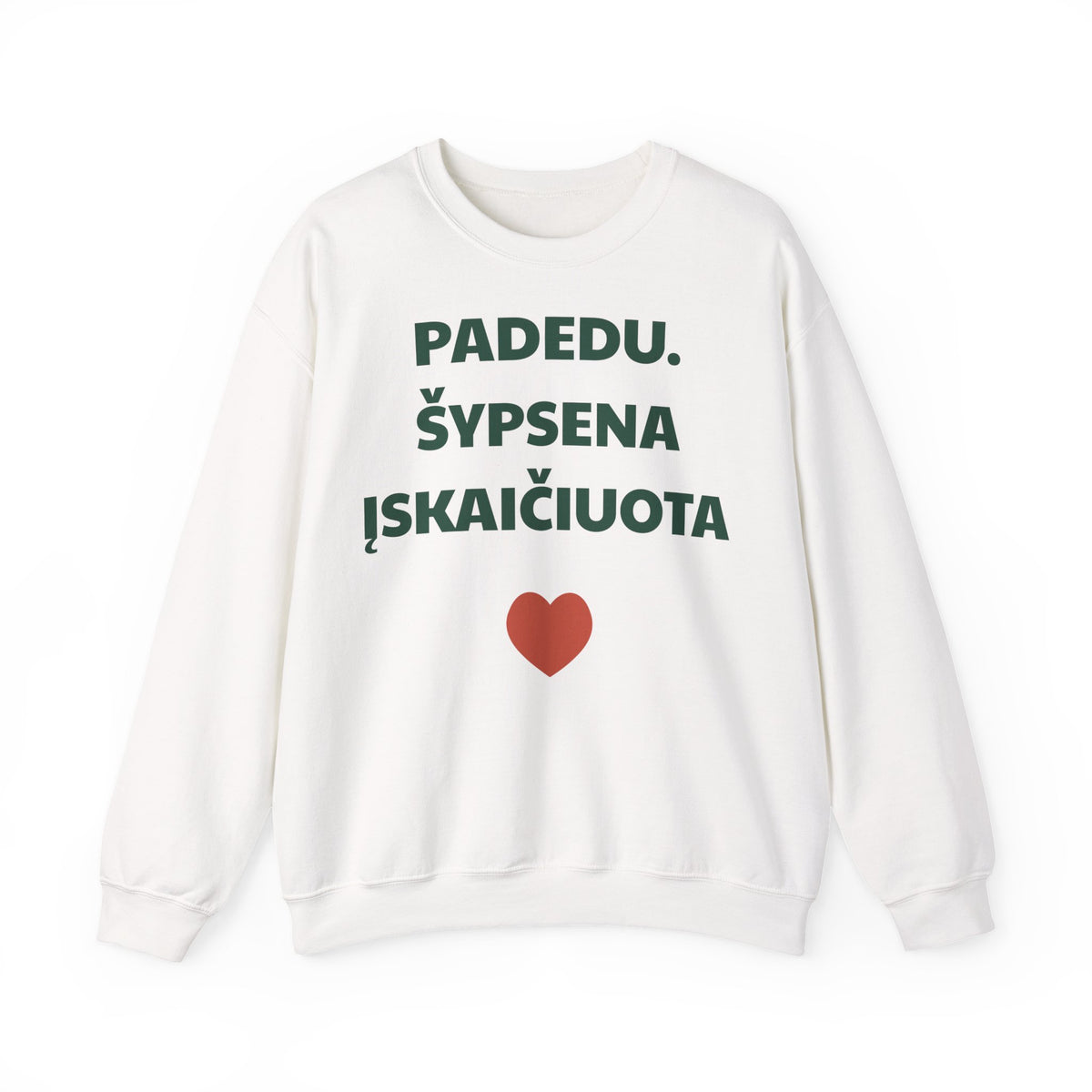 Padedu. Šypsena įskaičiuota — Džemperis, spauda priekyje