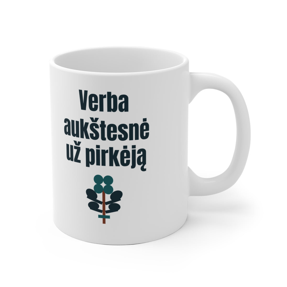 Verba aukštesnė už pirkėją