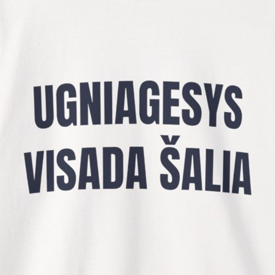 Ugniagesys visada šalia · Džemperis · spauda priekyje