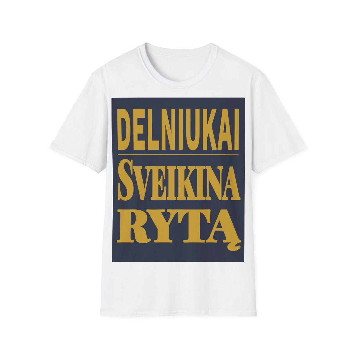 Delniukai sveikina rytą.