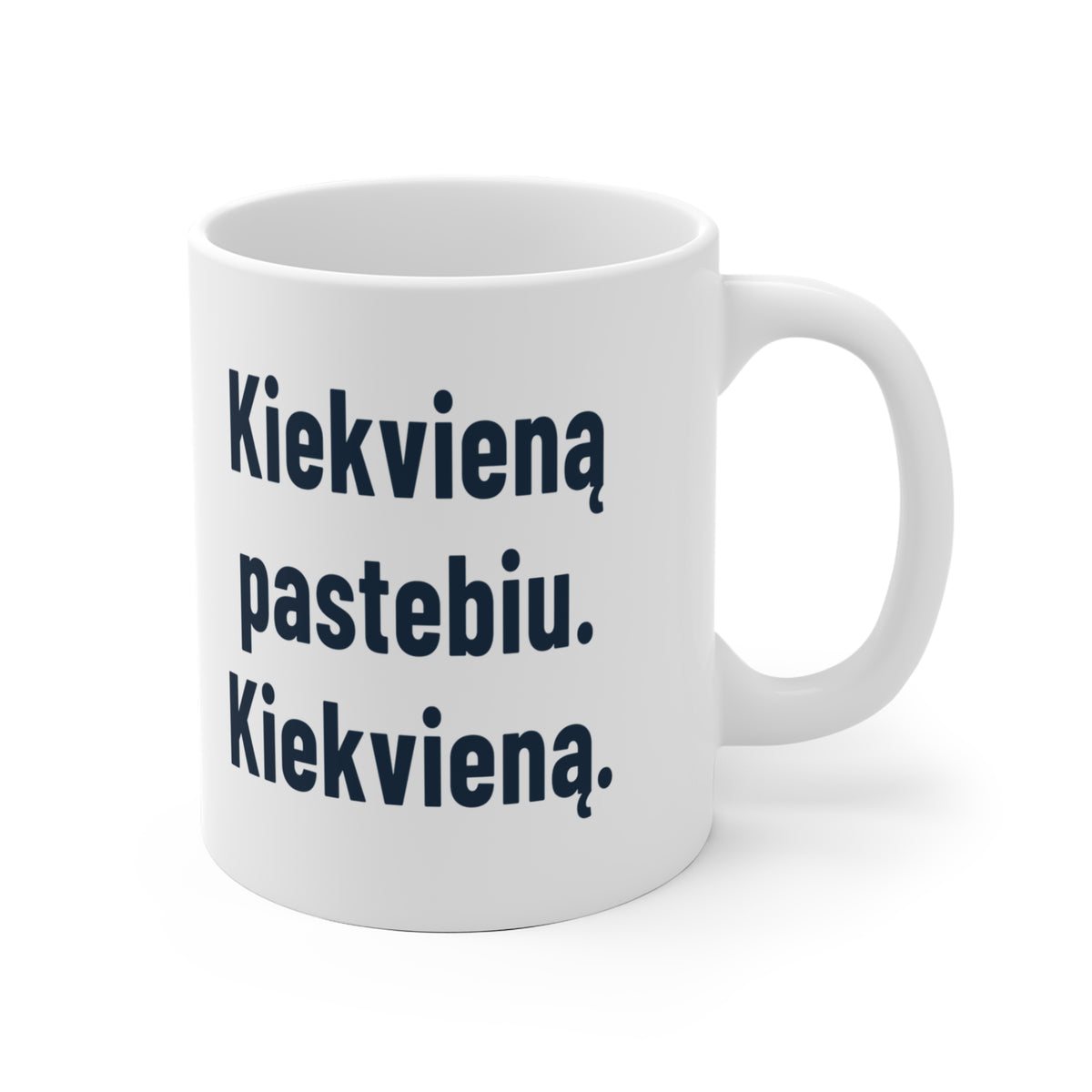 Kiekvieną vaiką pastebiu.
