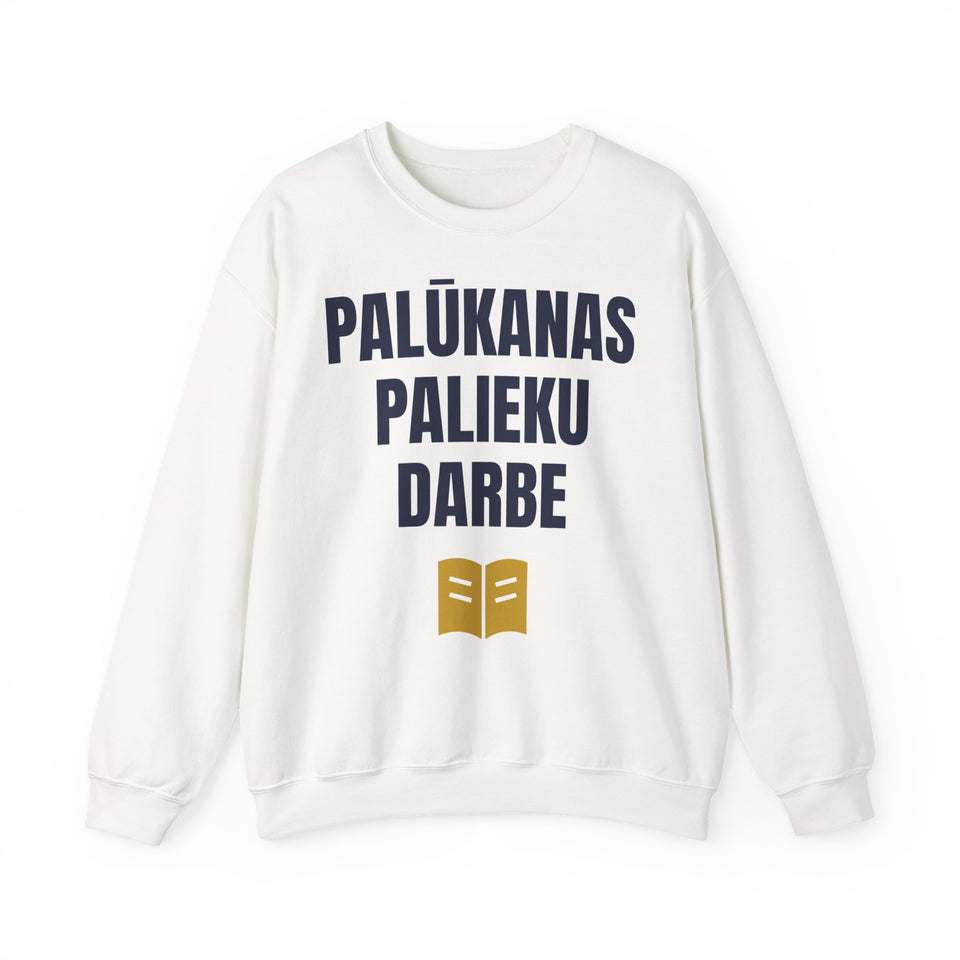 Palūkanas palieku darbe — Džemperis, spauda priekyje