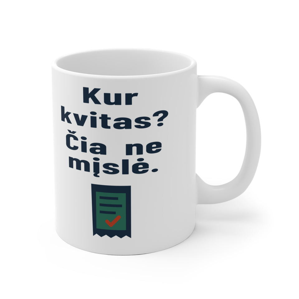 Kur kvitas? Čia ne mįslė.