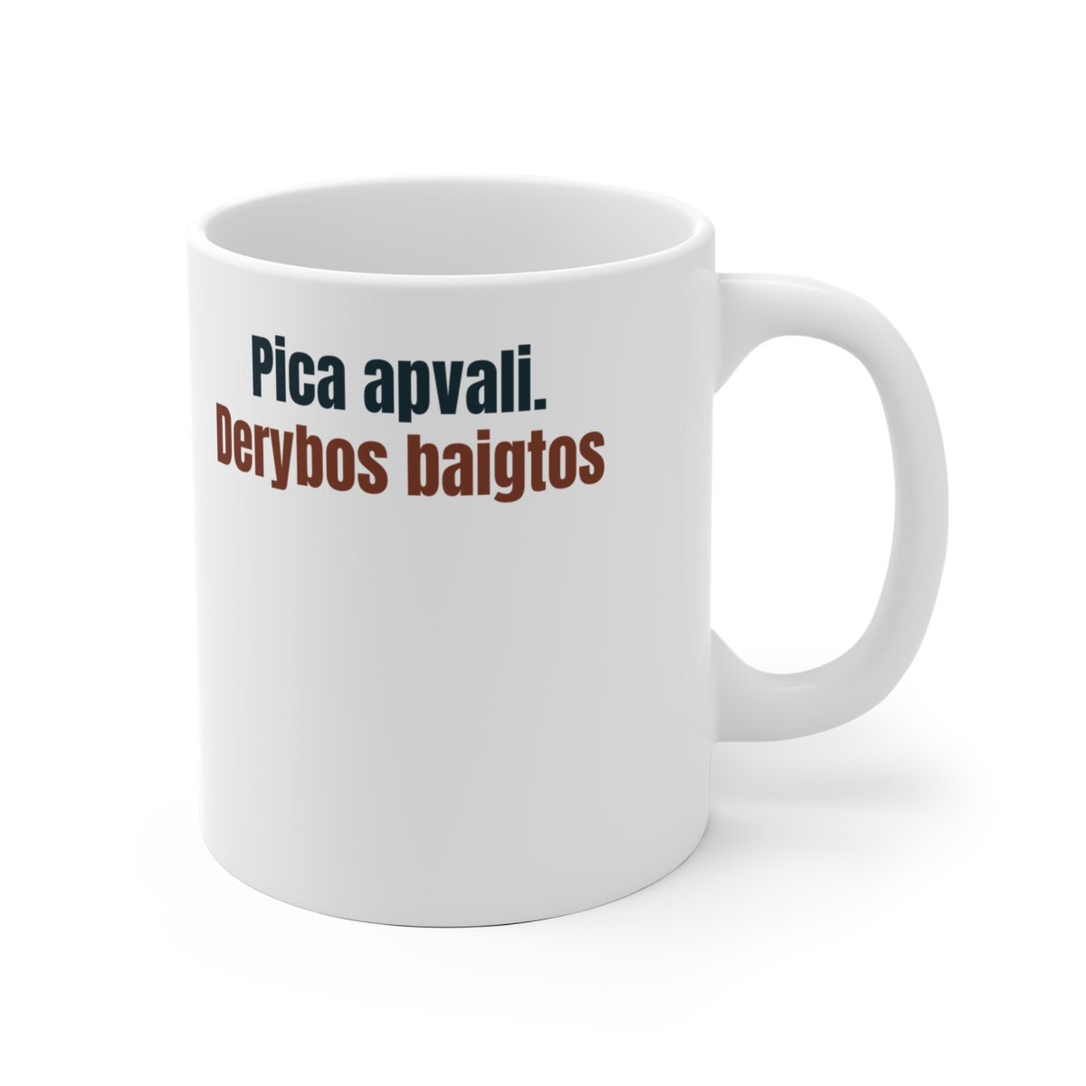Pica apvali. Derybos baigtos