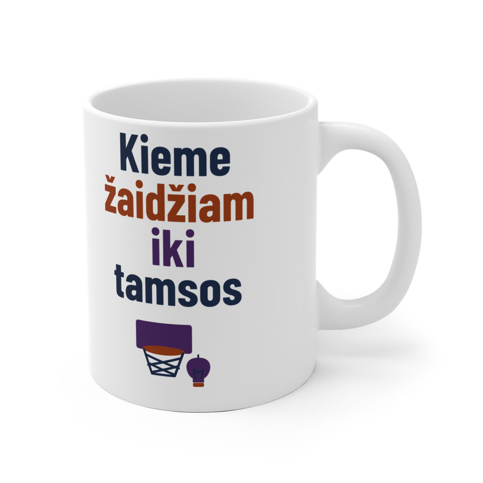 Kieme žaidžiam iki tamsos