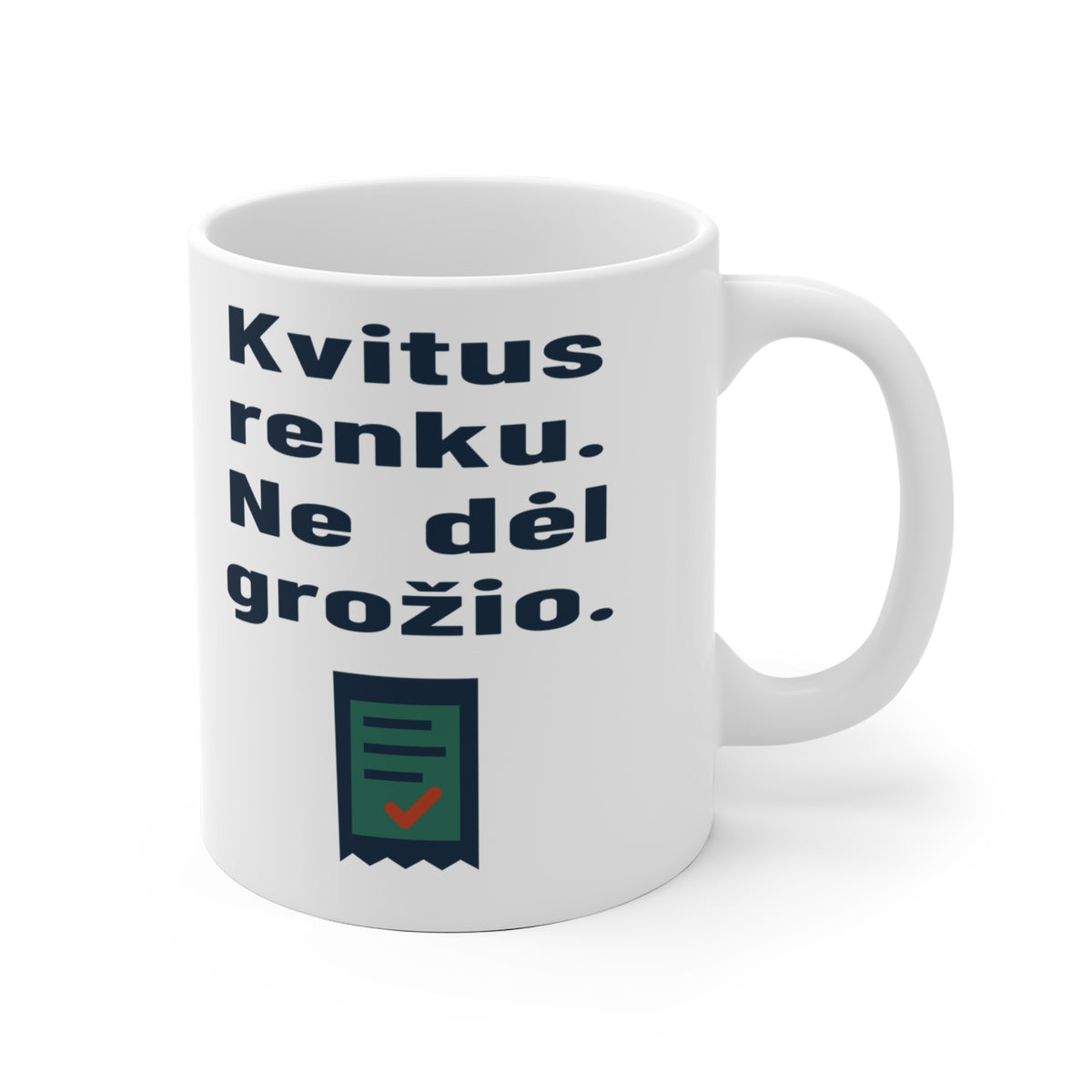 Kvitus renku. Ne dėl grožio.