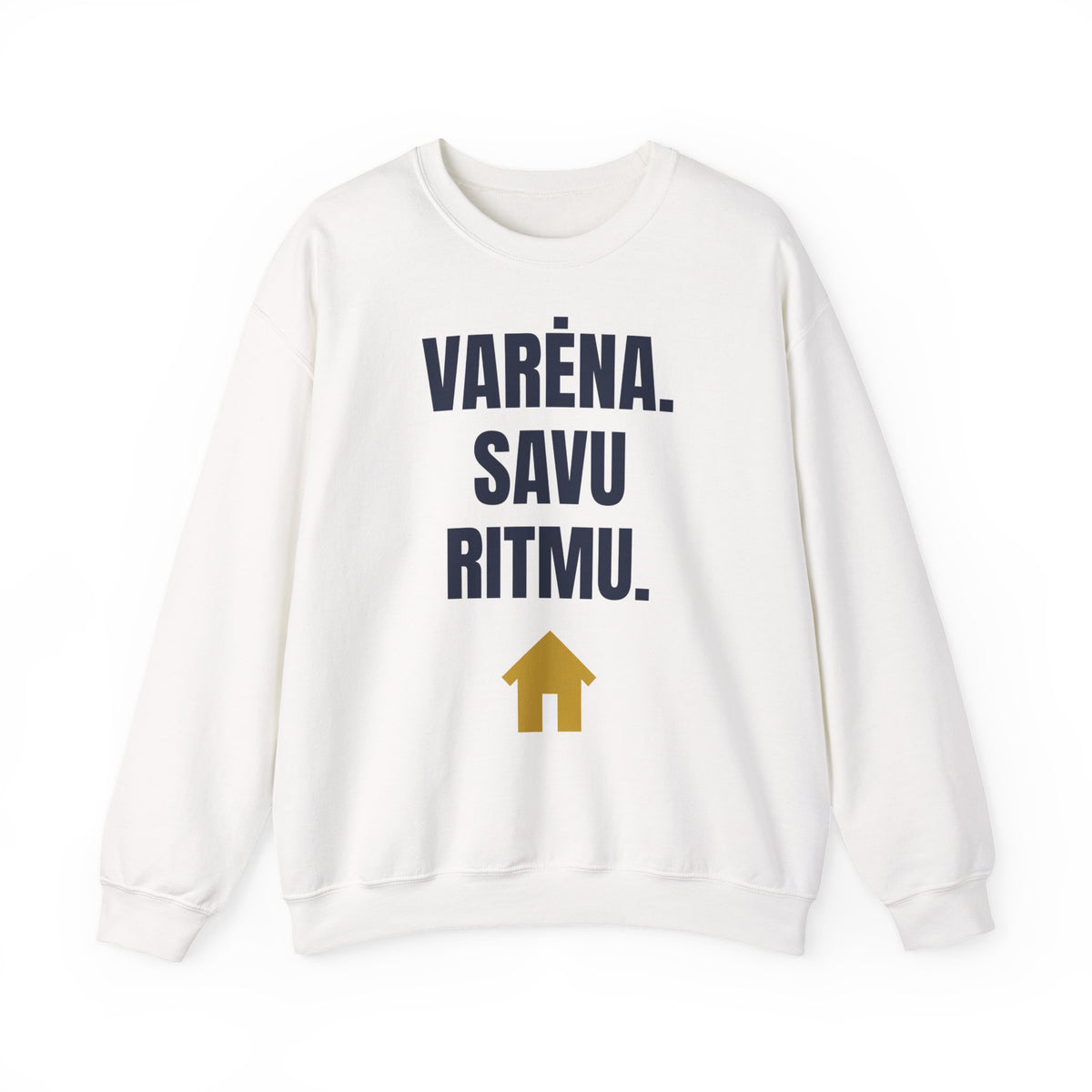 Varėna. Savu ritmu. — Džemperis, spauda priekyje