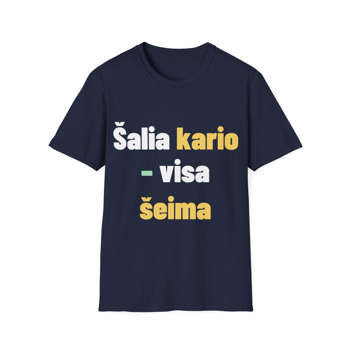 Šalia kario – visa šeima – gaminio vaizdas