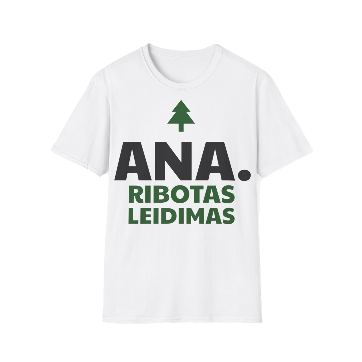 Marškinėliai „Ana. Ribotas leidimas“ – balta