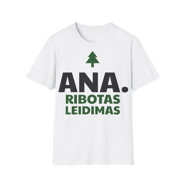 Marškinėliai „Ana. Ribotas leidimas“ – balta