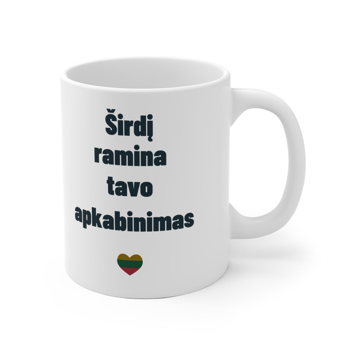 Širdį ramina tavo apkabinimas