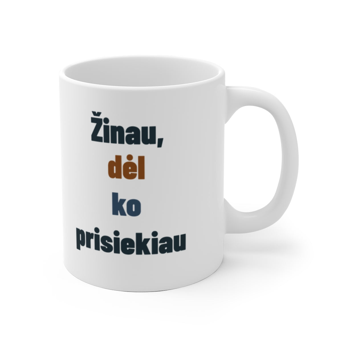 Žinau, dėl ko prisiekiau – gaminio vaizdas