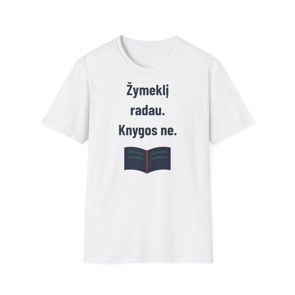 Žymeklį radau. Knygos ne.