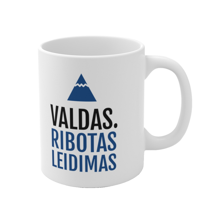 Puodelis „Valdas. Ribotas leidimas“ – vaizdas 1