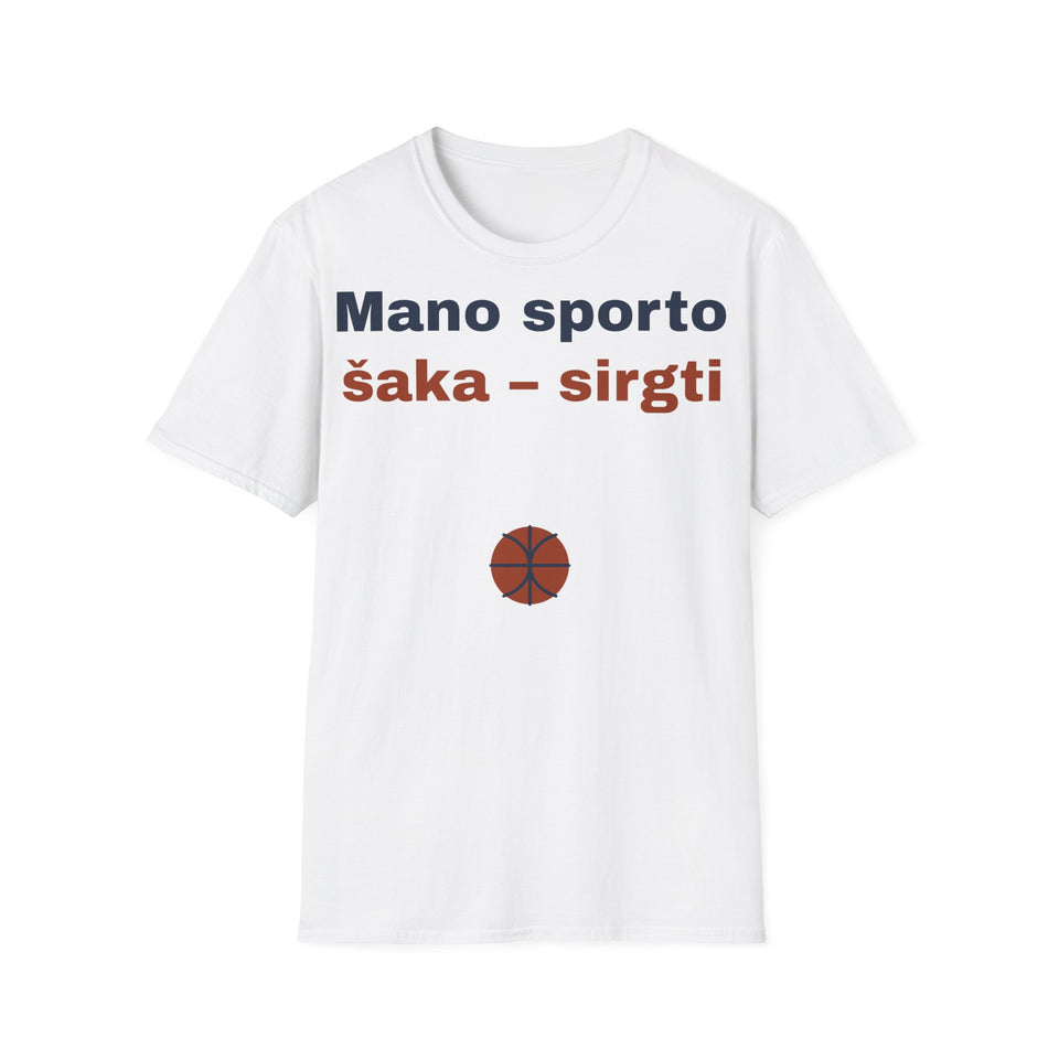 Mano sporto šaka – sirgti