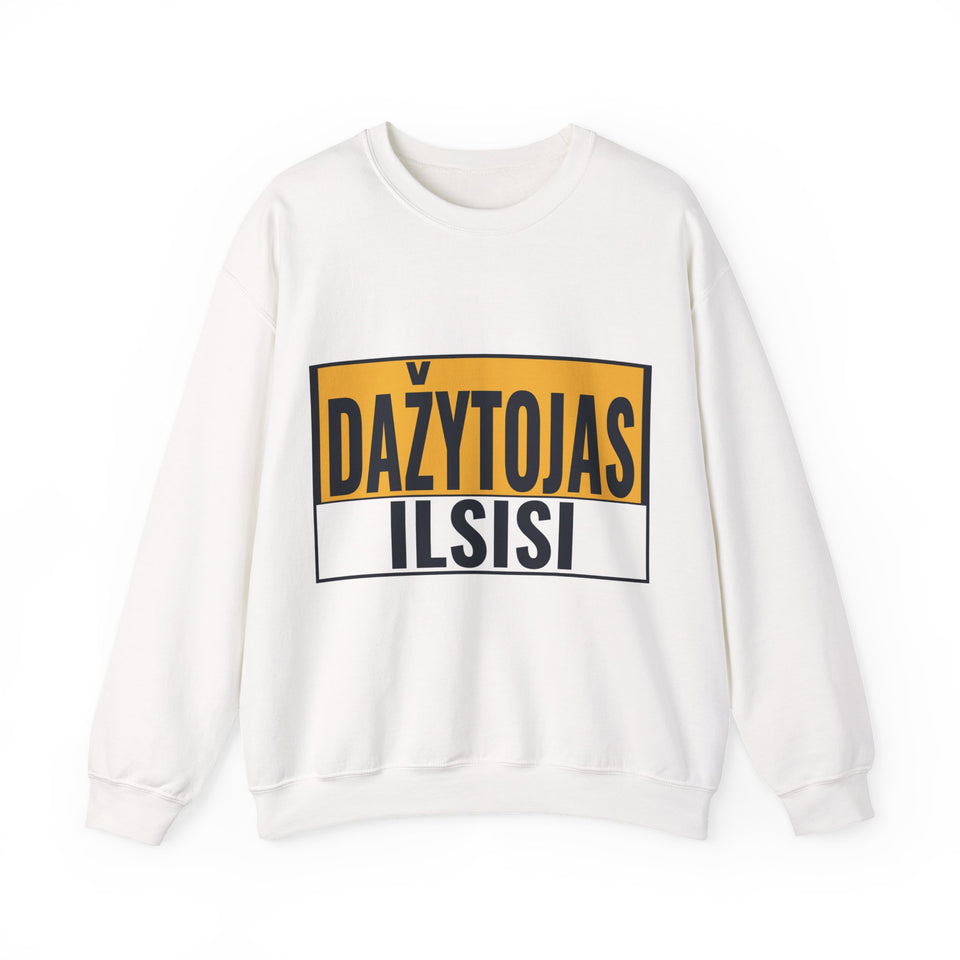Dažytojas ilsisi.