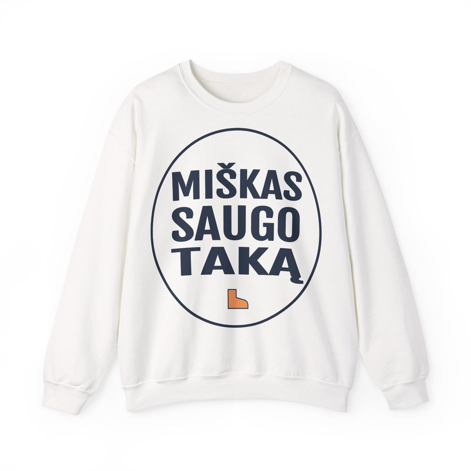 Miškas saugo taką.