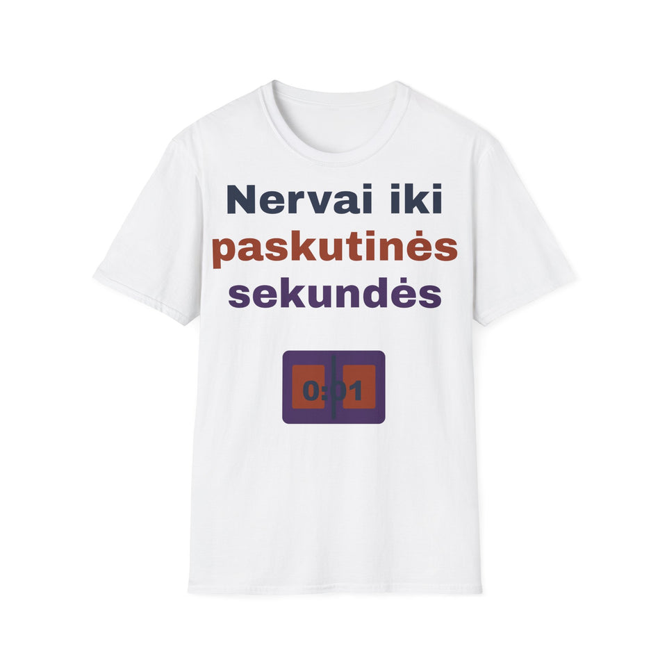 Nervai iki paskutinės sekundės