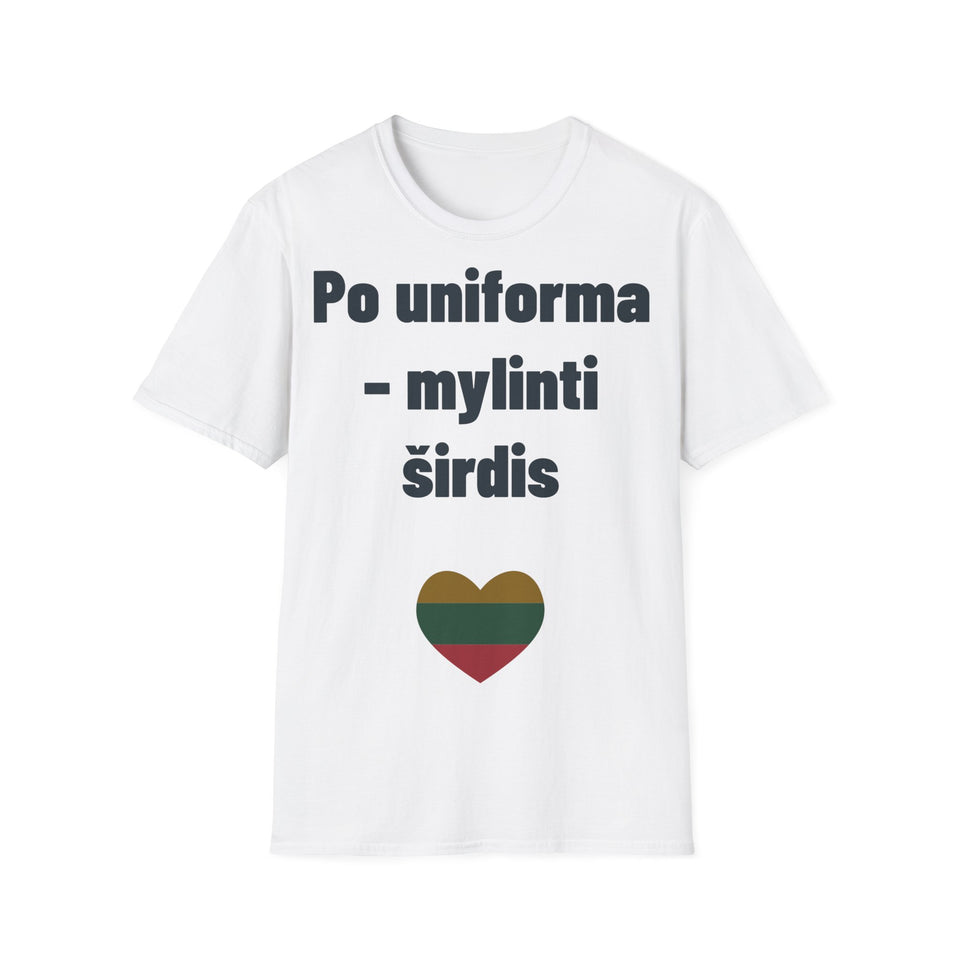 Po uniforma – mylinti širdis