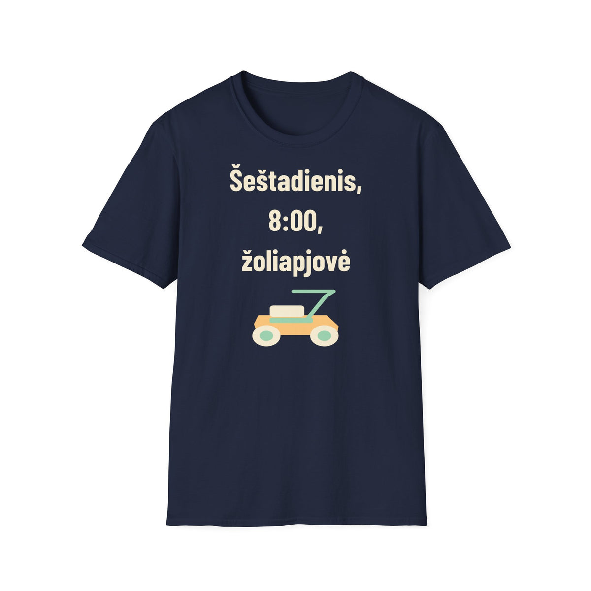 Šeštadienis, 8:00, žoliapjovė