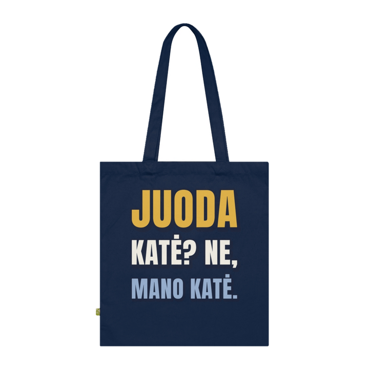 Juoda katė? Ne, mano katė.