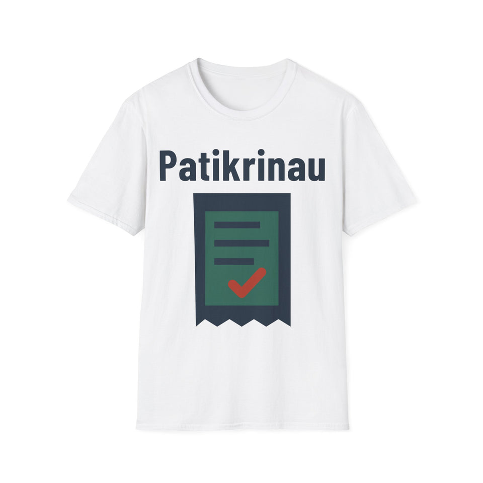 Patikrinau