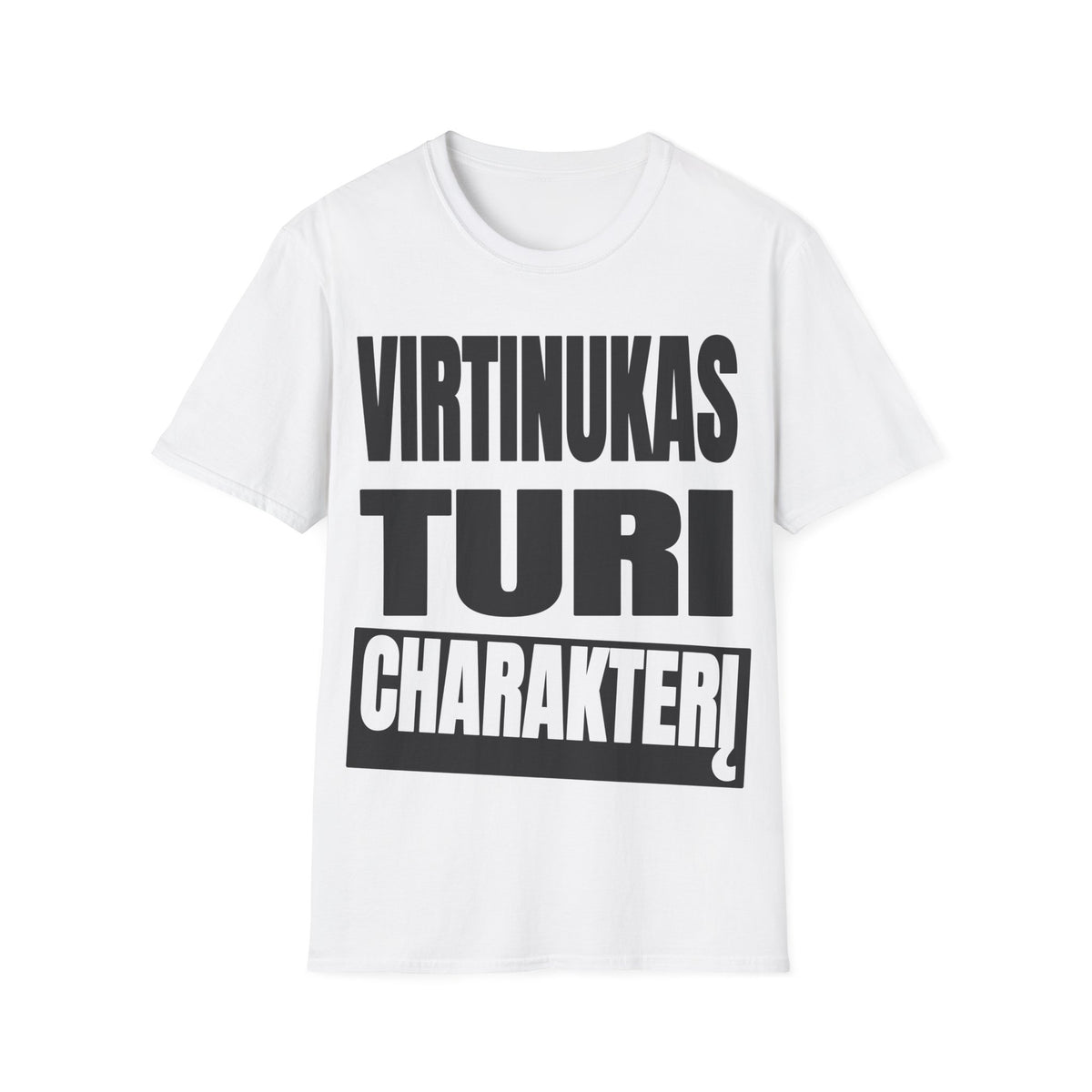 Virtinukas turi charakterį.