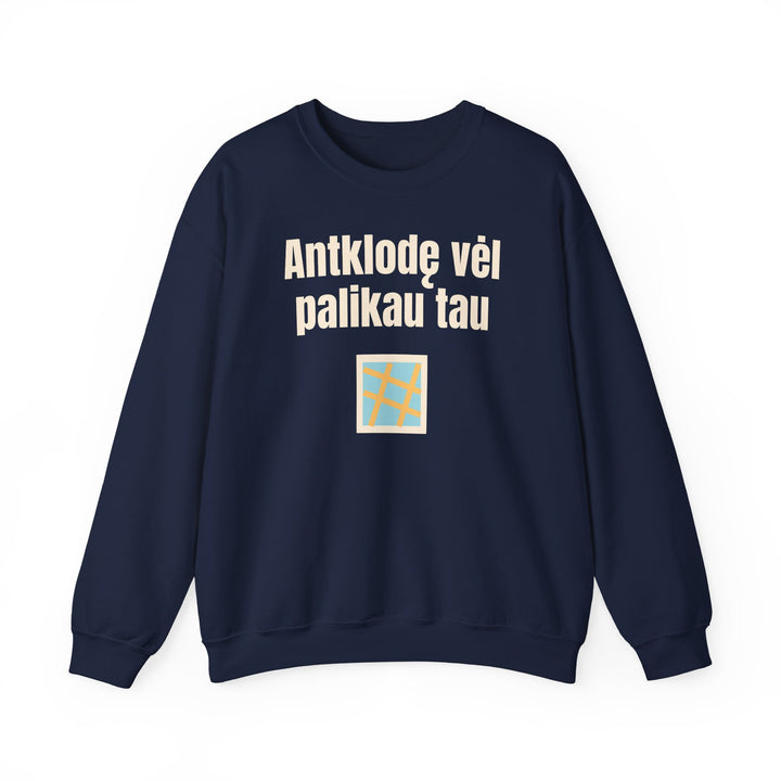 Antklodę vėl palikau tau
