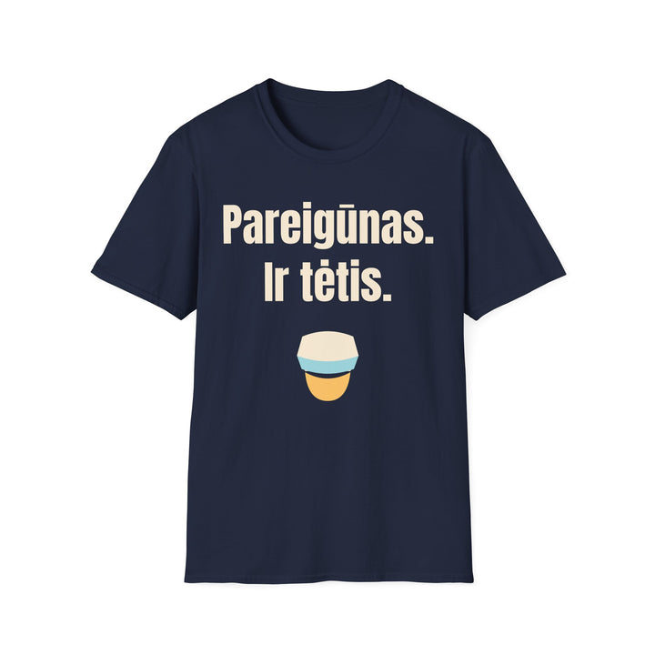 Pareigūnas. Ir tėtis.