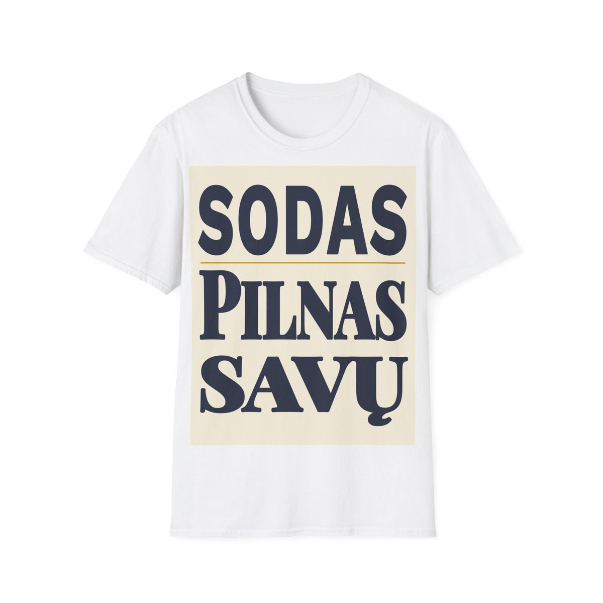 Sodas pilnas savų.