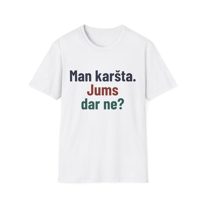 Man karšta. Jums dar ne?