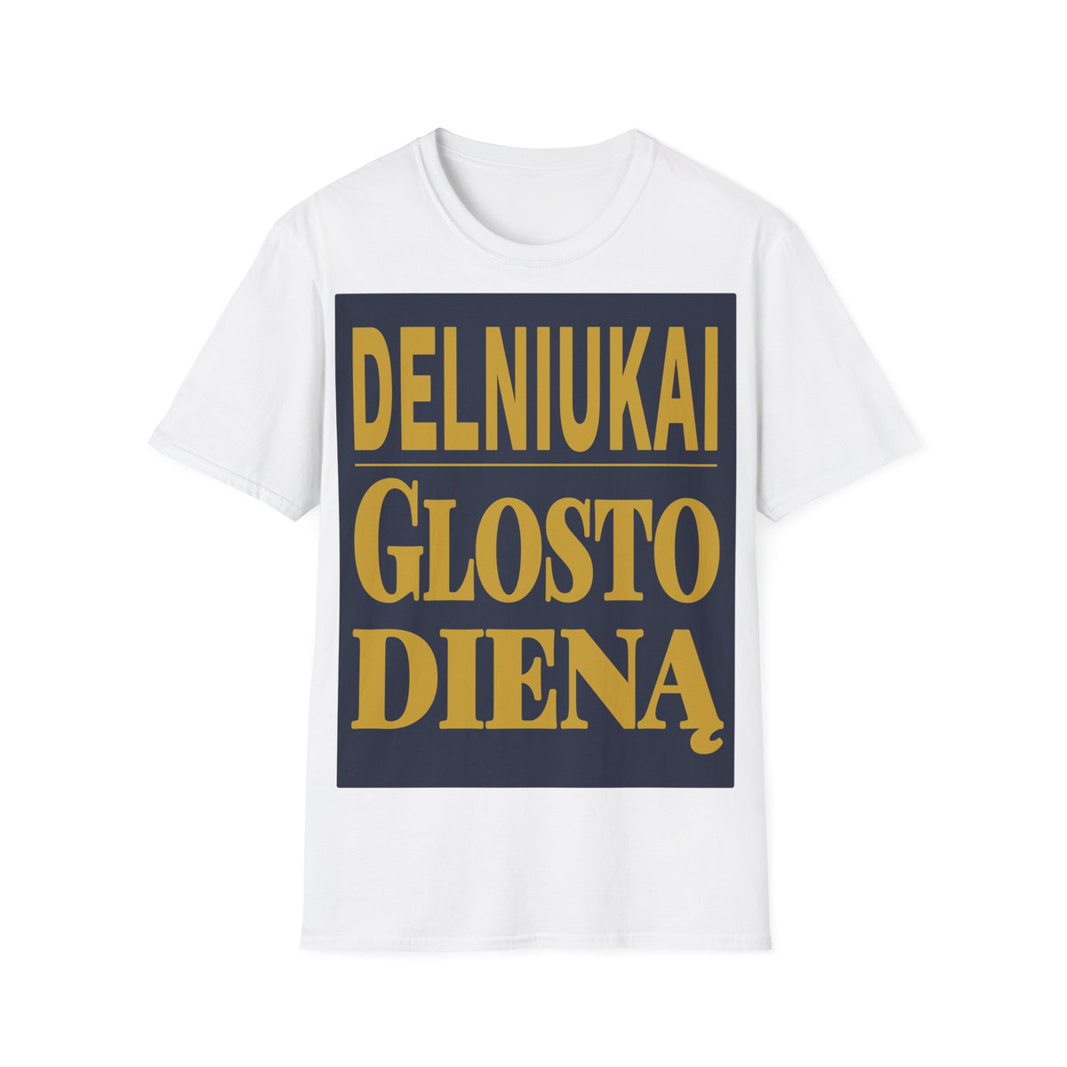Delniukai glosto dieną.