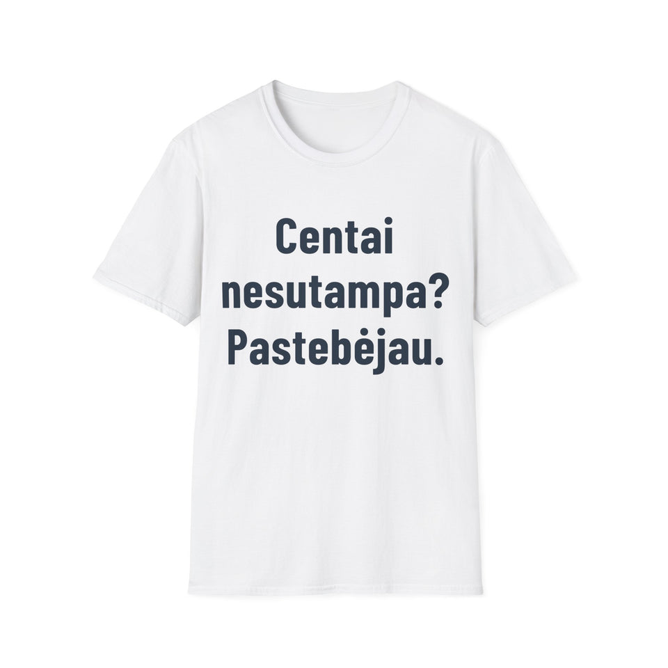 Centai nesutampa? Pastebėjau.