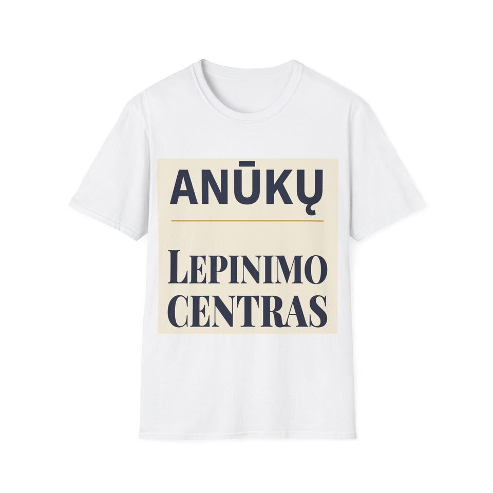 Anūkų lepinimo centras – marškinėliai, spaudos vaizdas