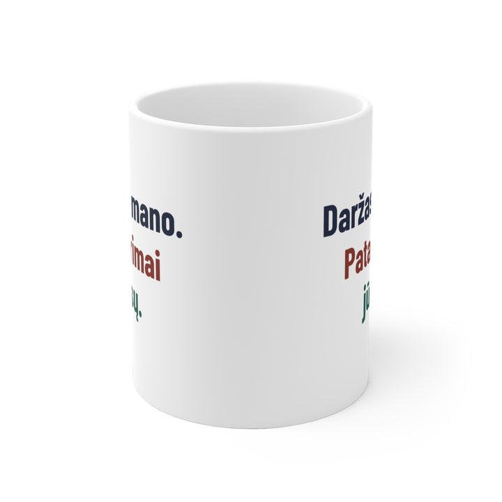 Daržas mano. Patarimai jūsų.