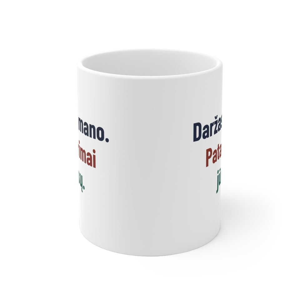 Daržas mano. Patarimai jūsų.