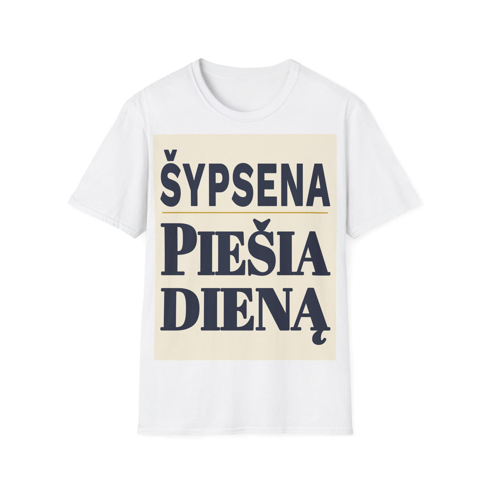 Šypsena piešia dieną.