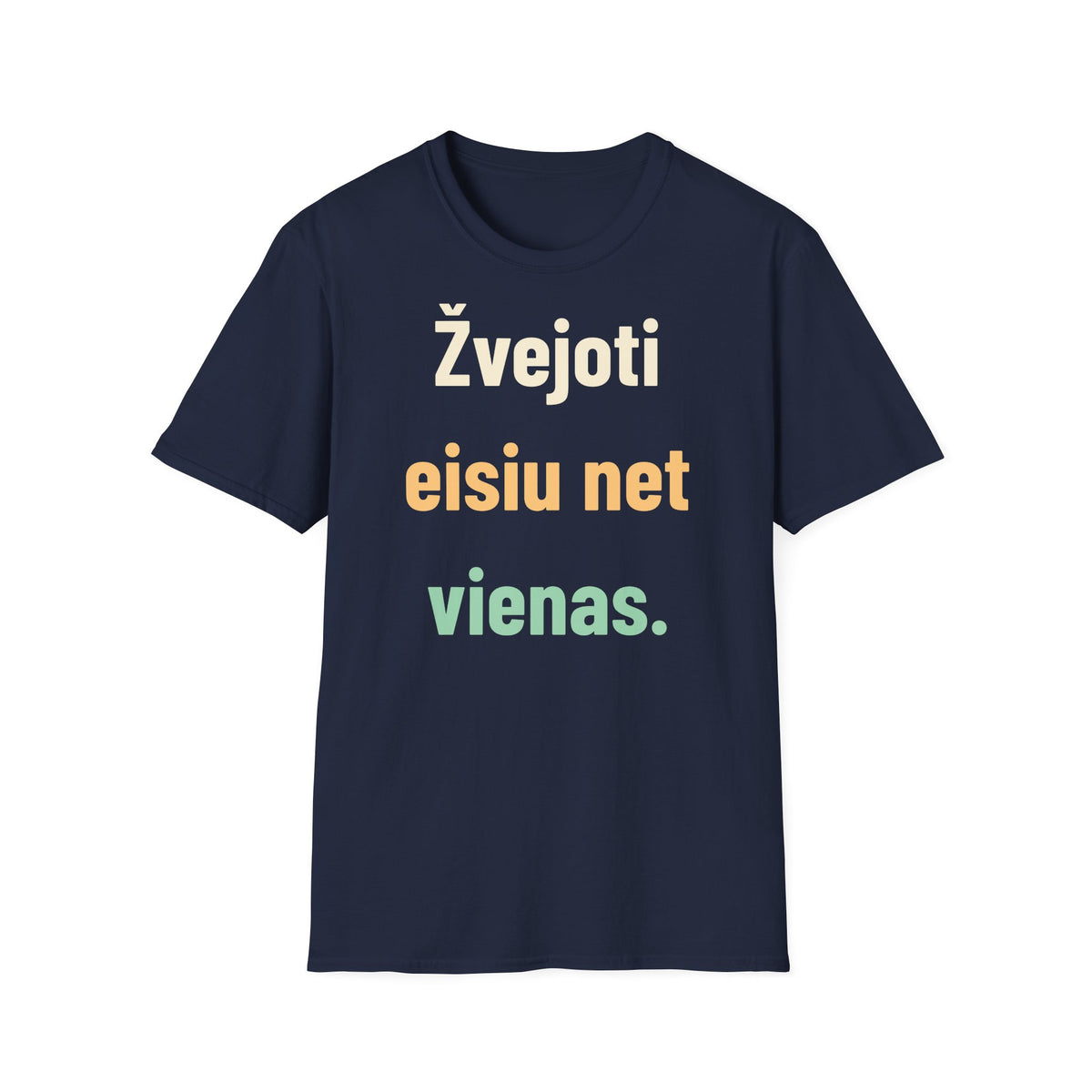 Žvejoti eisiu net vienas.